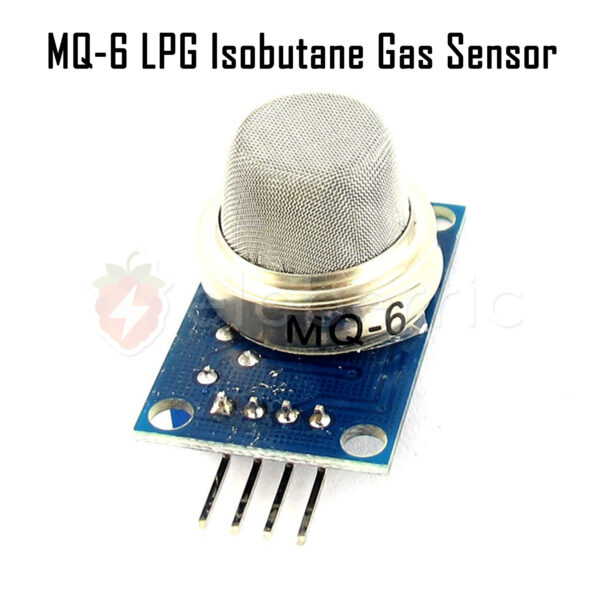 MQ-6 LPG Isobutane Propane Hydrogen Gas Sensor Module - Image 3